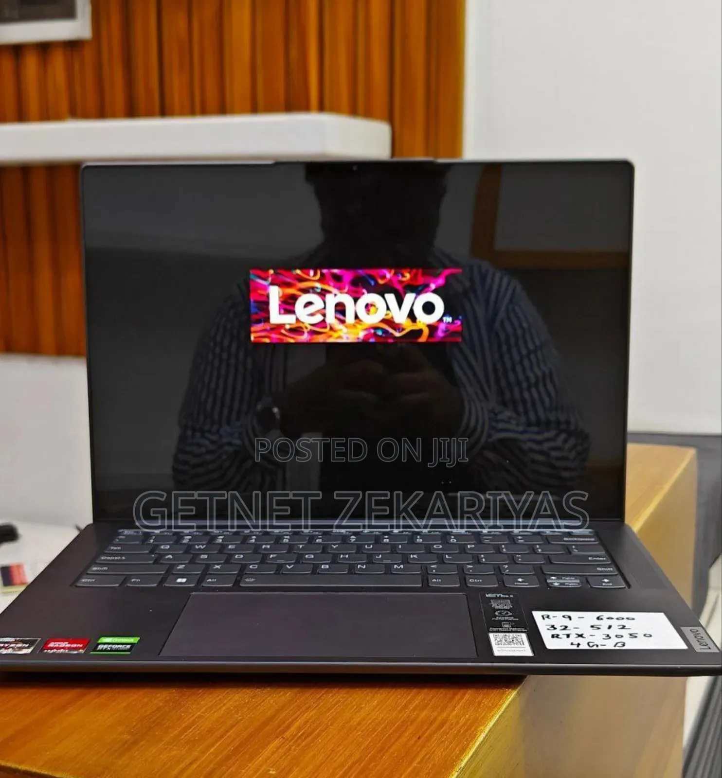 New Laptop Lenovo 32GB AMD Ryzen 9 SSD 512GB