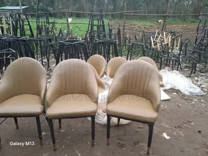 Dining Cool Leather Chairs and Table Hotel Restaurant Cafe