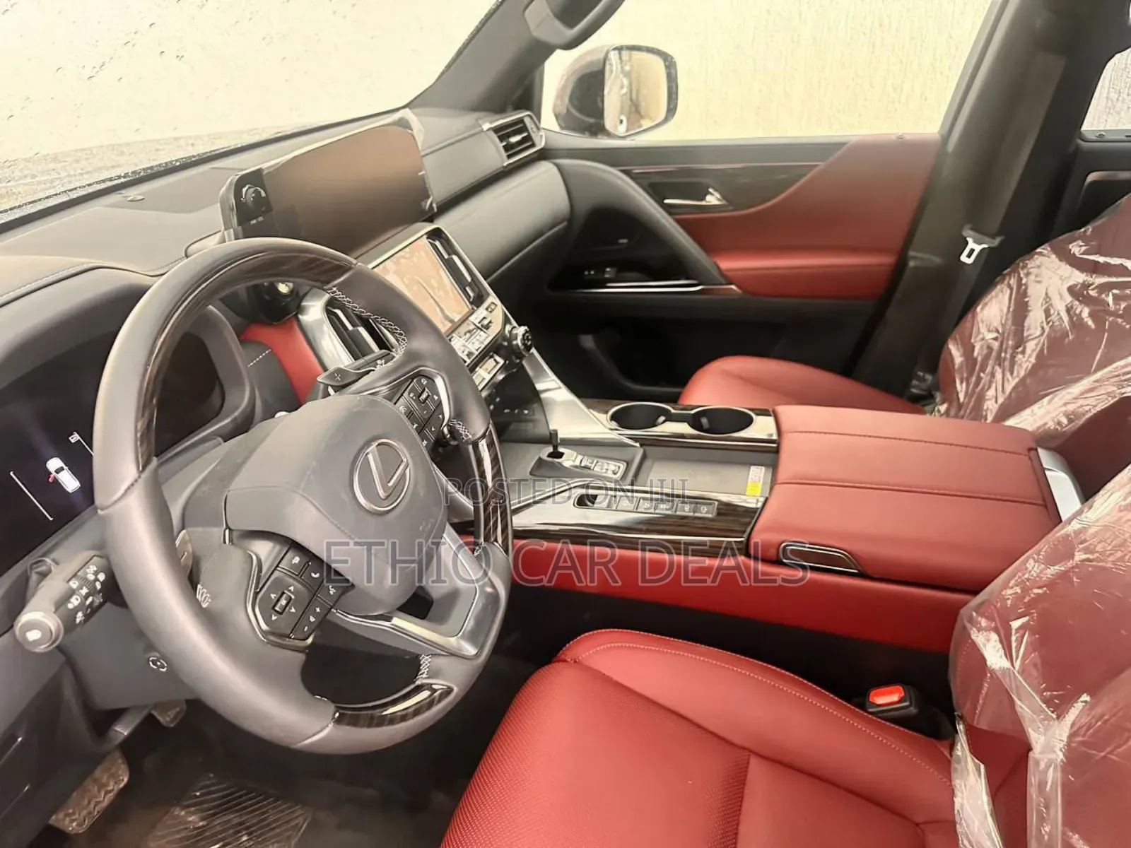 New Lexus LX 2025 Gray