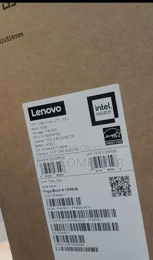 New Laptop Lenovo Yoga Book 9i 16GB Intel Core Ultra 7 SSD 1T
