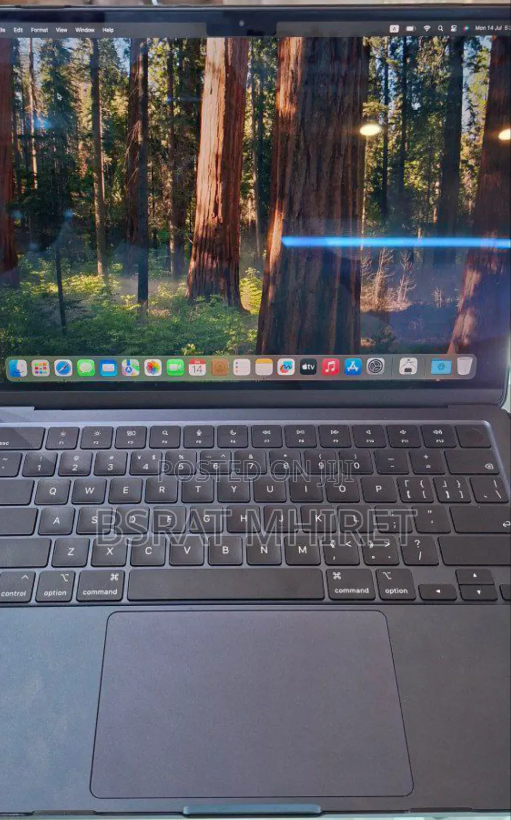 New Laptop Apple MacBook Air 2022 M2 8GB Apple M2 SSD 256GB