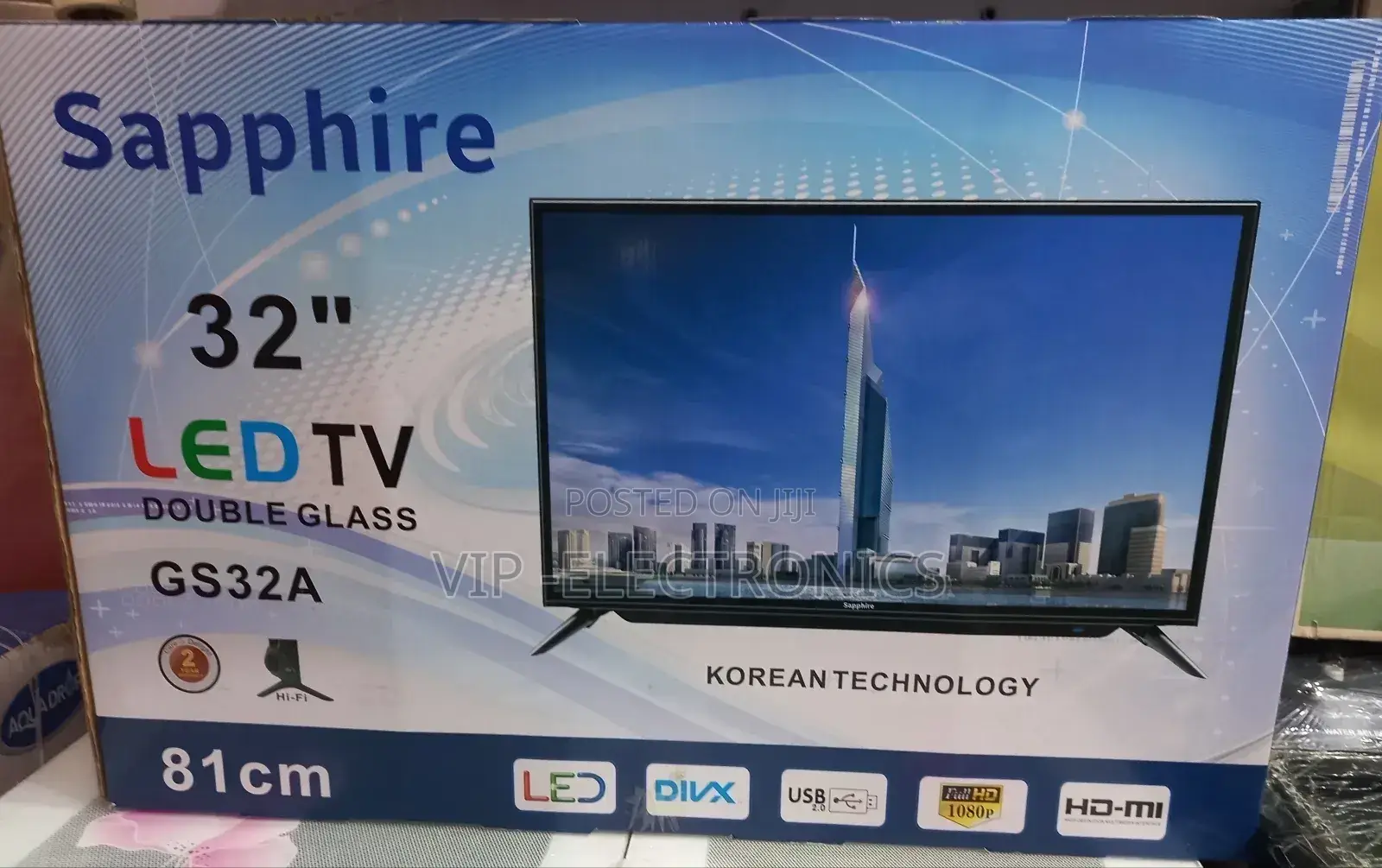 Sapphire 32 Inch Tv Normal Led Television