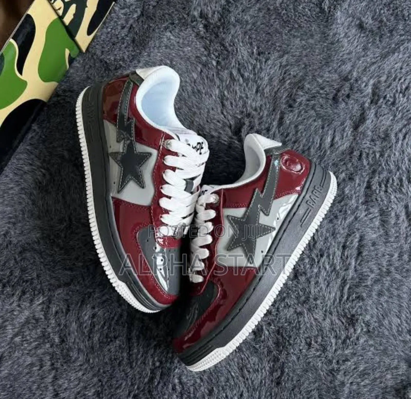 Bape State Low Grey Red
Available on Hand
Super Master_quali