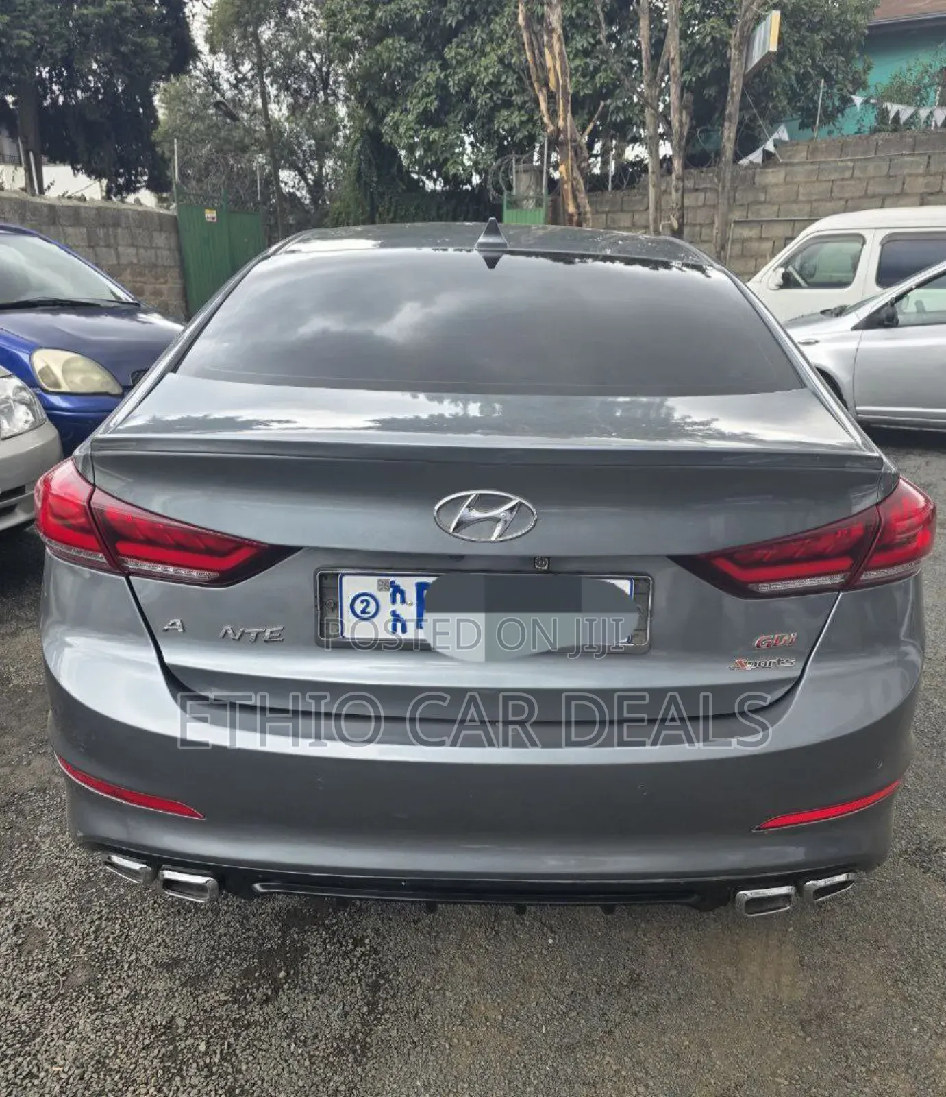 Hyundai Avante 2017 Gray