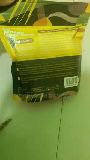 Raw African Black Soap