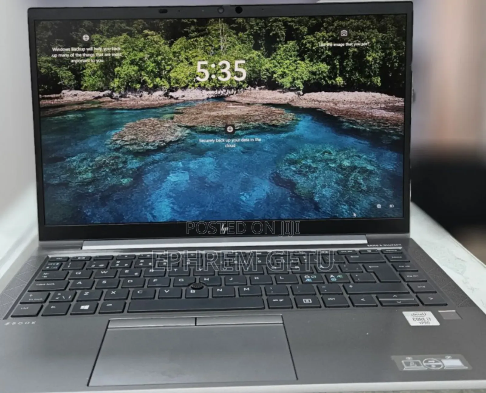 New Laptop HP Zbook Studio G7 32GB Intel Core I7 SSD 1T