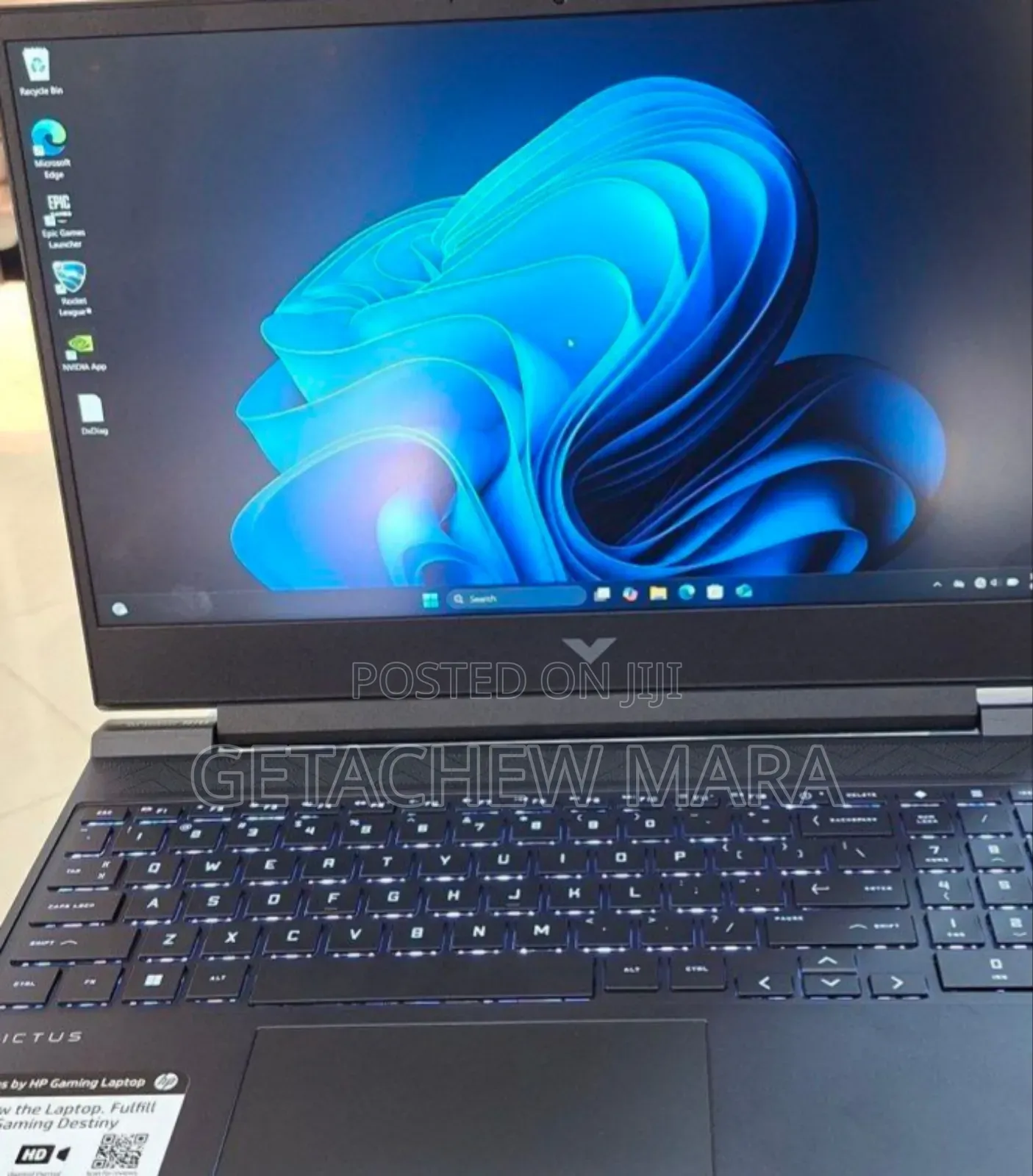 New Laptop HP Victus 15 16GB AMD Ryzen 7 SSD 512GB