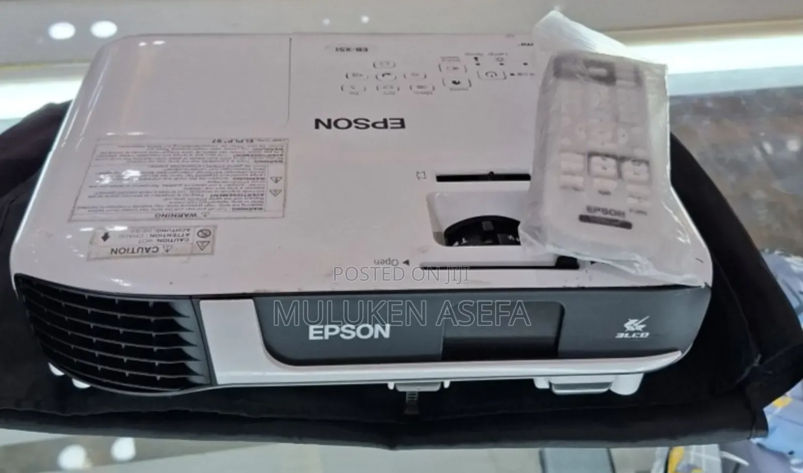 Epson Projector 
Model: Eb-X51
Has: Bag Remote