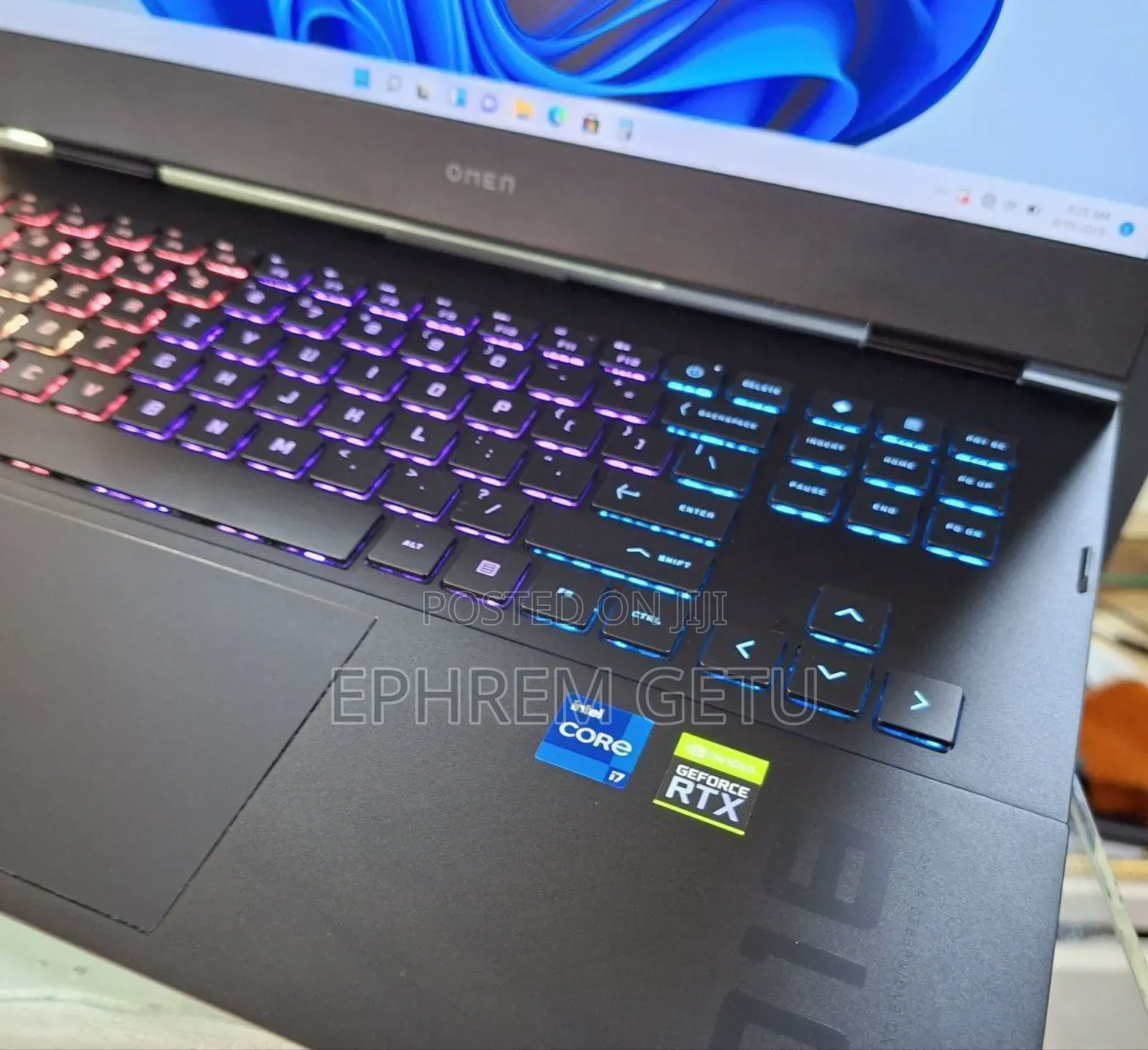 New Laptop HP Omen 16 16GB Intel Core I7 SSD 512GB