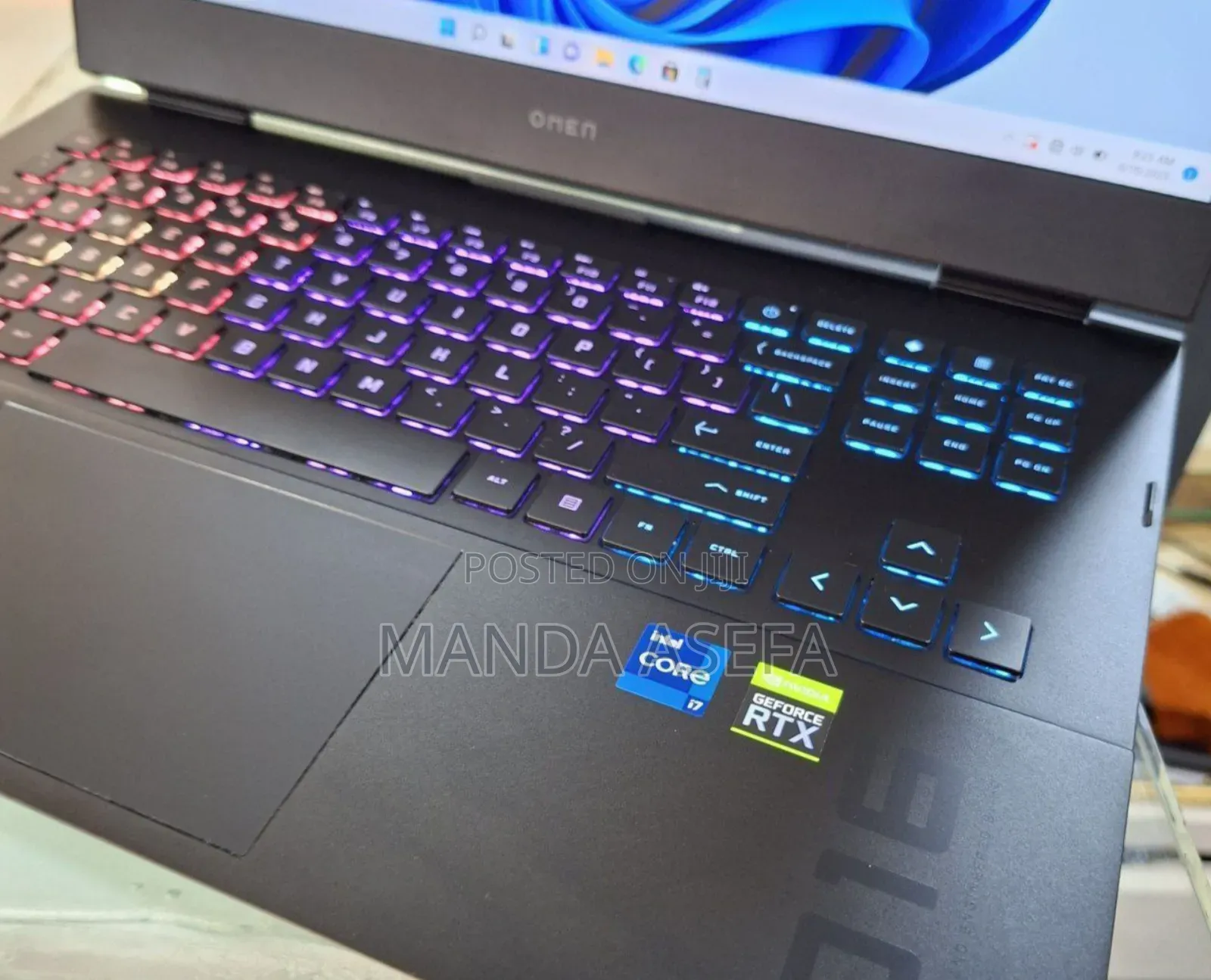 New Laptop HP Omen 15 16GB Intel Core I7 SSD 512GB