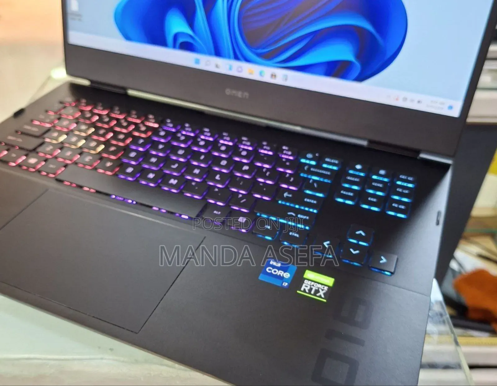 New Laptop HP Omen 15 16GB Intel Core I7 SSD 512GB