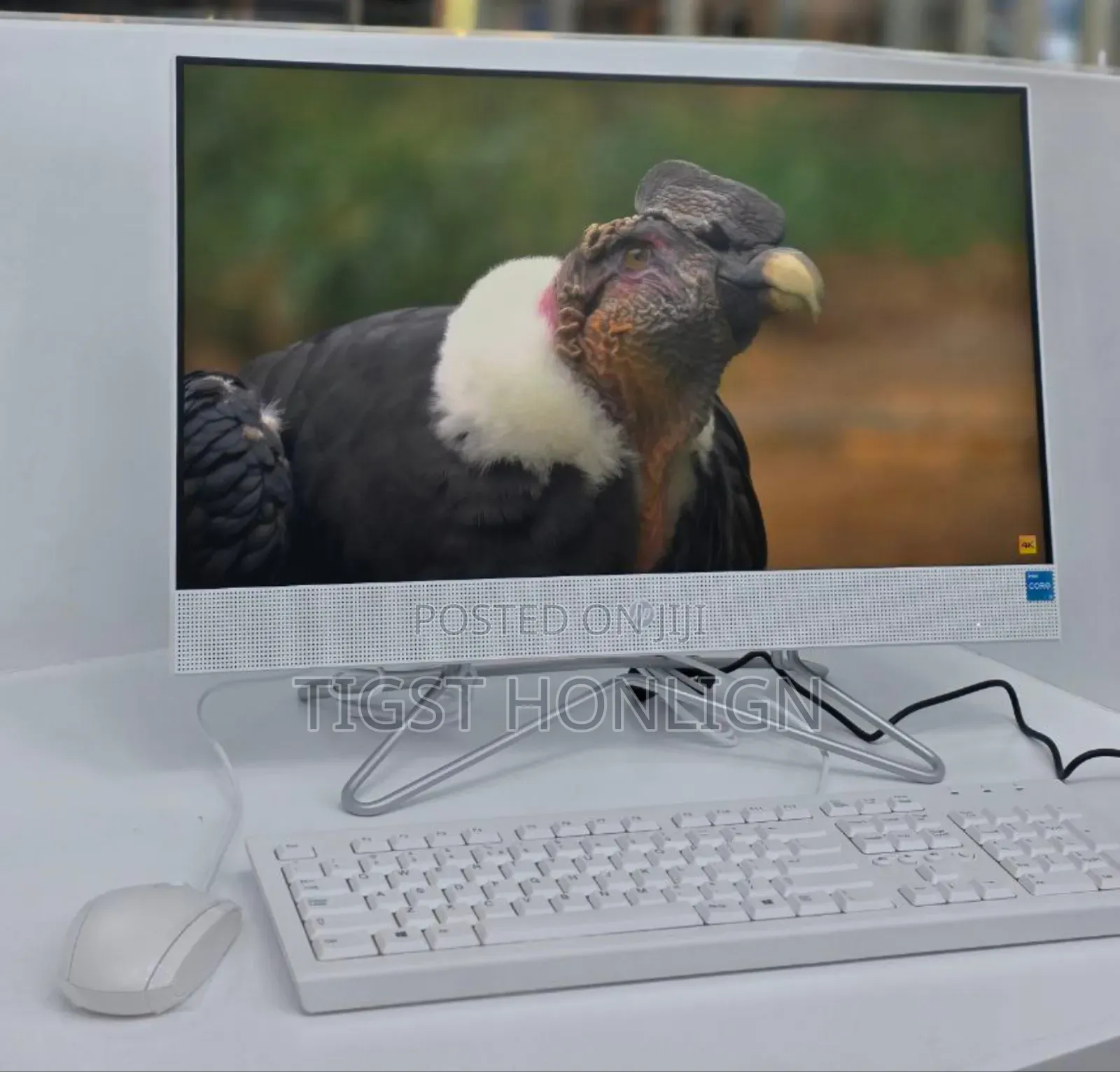 New Desktop Computer HP 200 G4 All-in-One 8GB Intel Core I3 HDD+SSD 1T