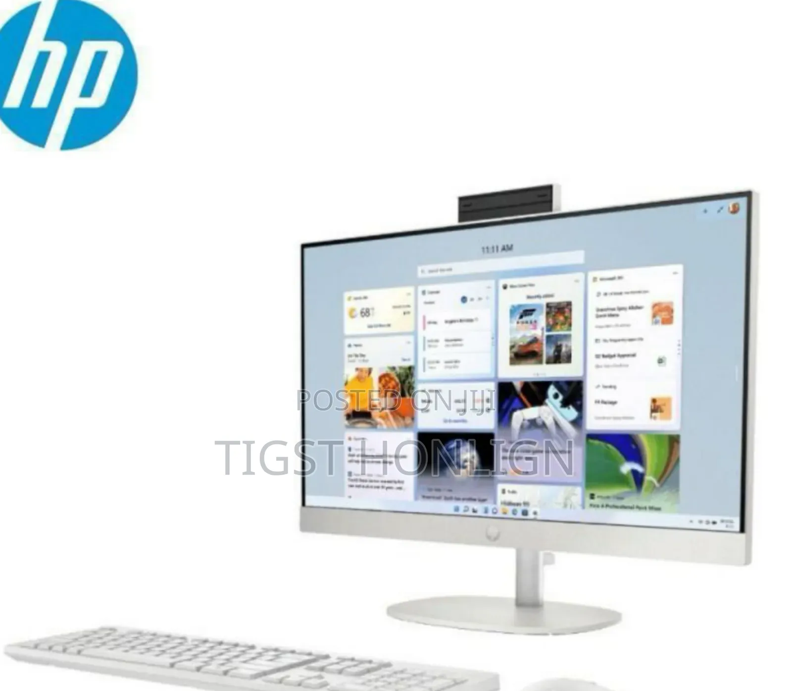 New Desktop Computer HP 200 G4 All-in-One 8GB Intel Core I3 HDD+SSD 1T
