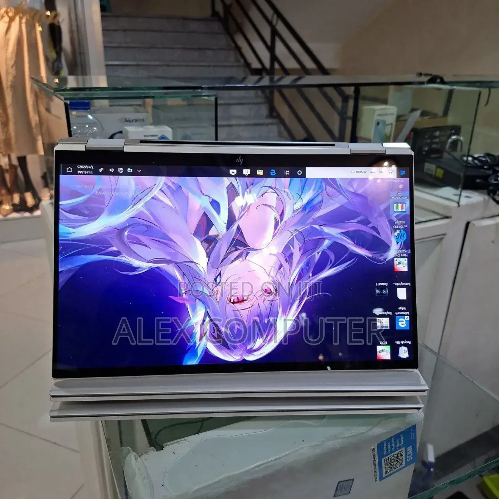 New Laptop HP EliteBook X360 1040 G7 16GB Intel Core I7 SSD 512GB