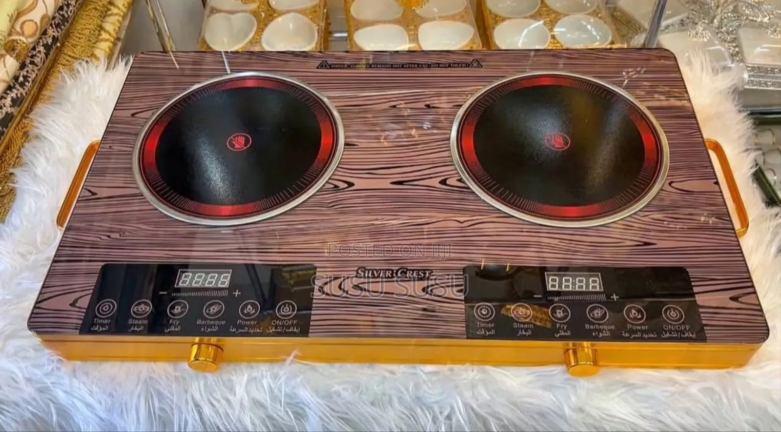 Silver Crest Touch Technology Electric Stove