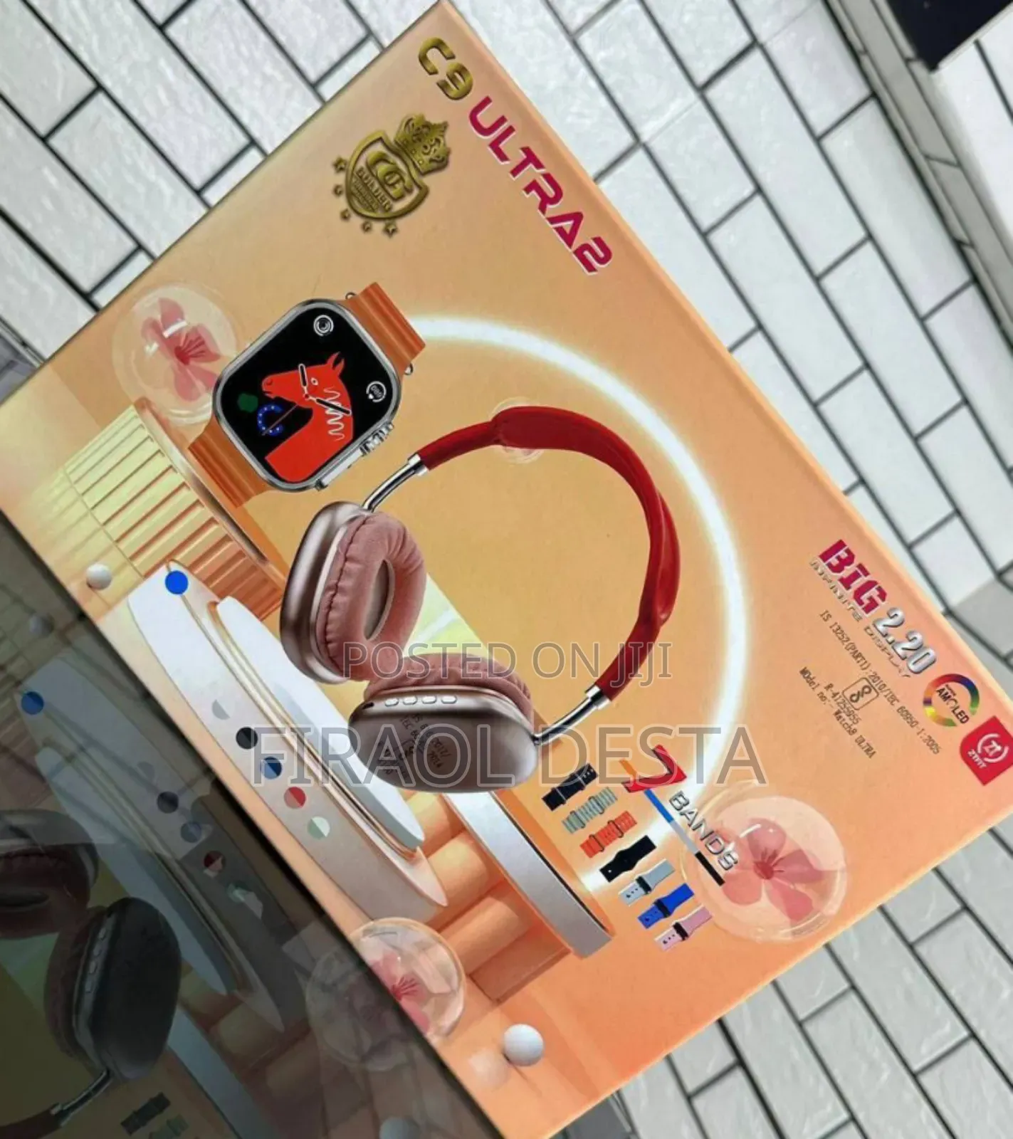 Zt Ultra Smart Watch Combo