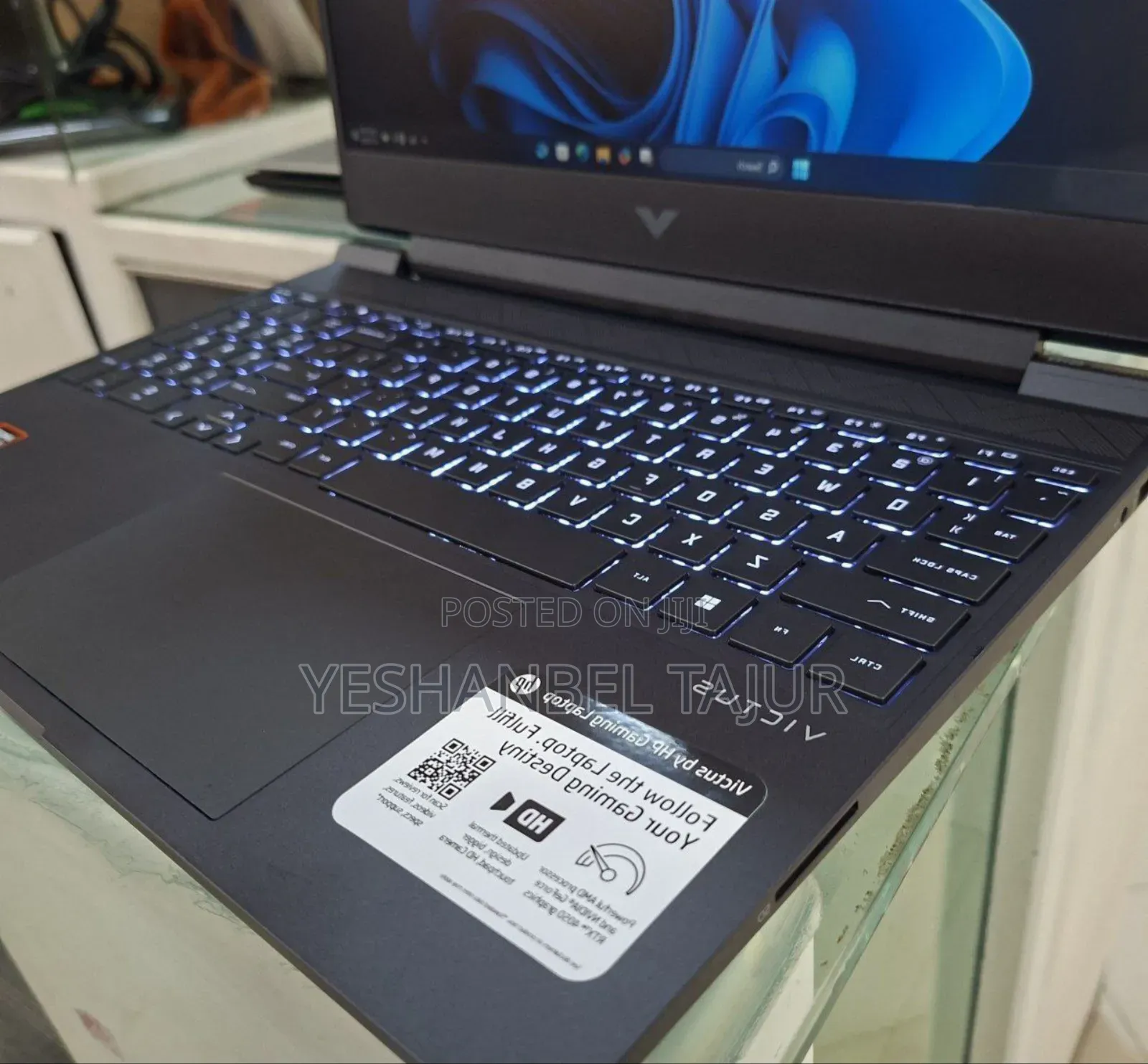 New Laptop HP Victus 15 16GB AMD Ryzen 5 SSD 512GB