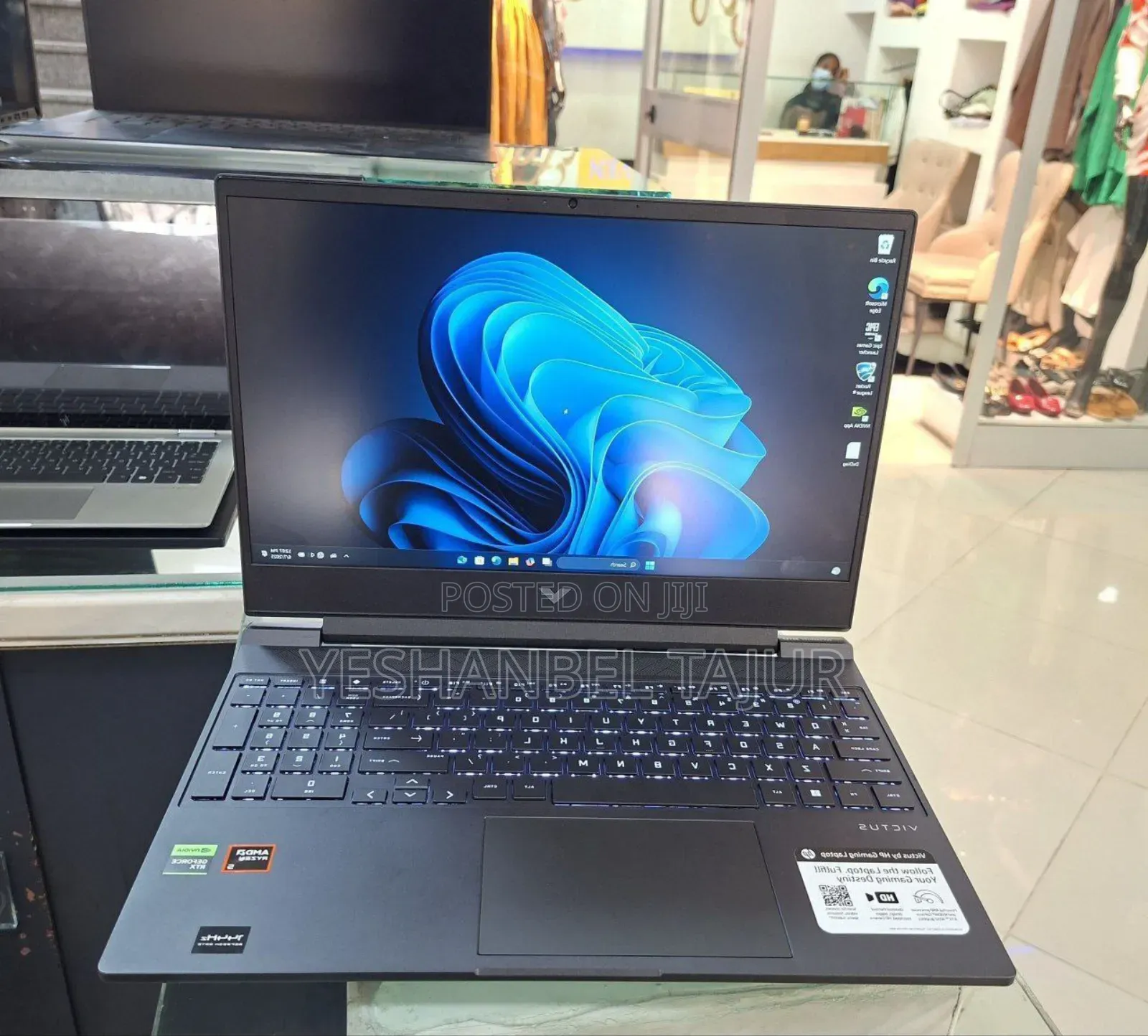 New Laptop HP Victus 15 16GB AMD Ryzen 5 SSD 512GB