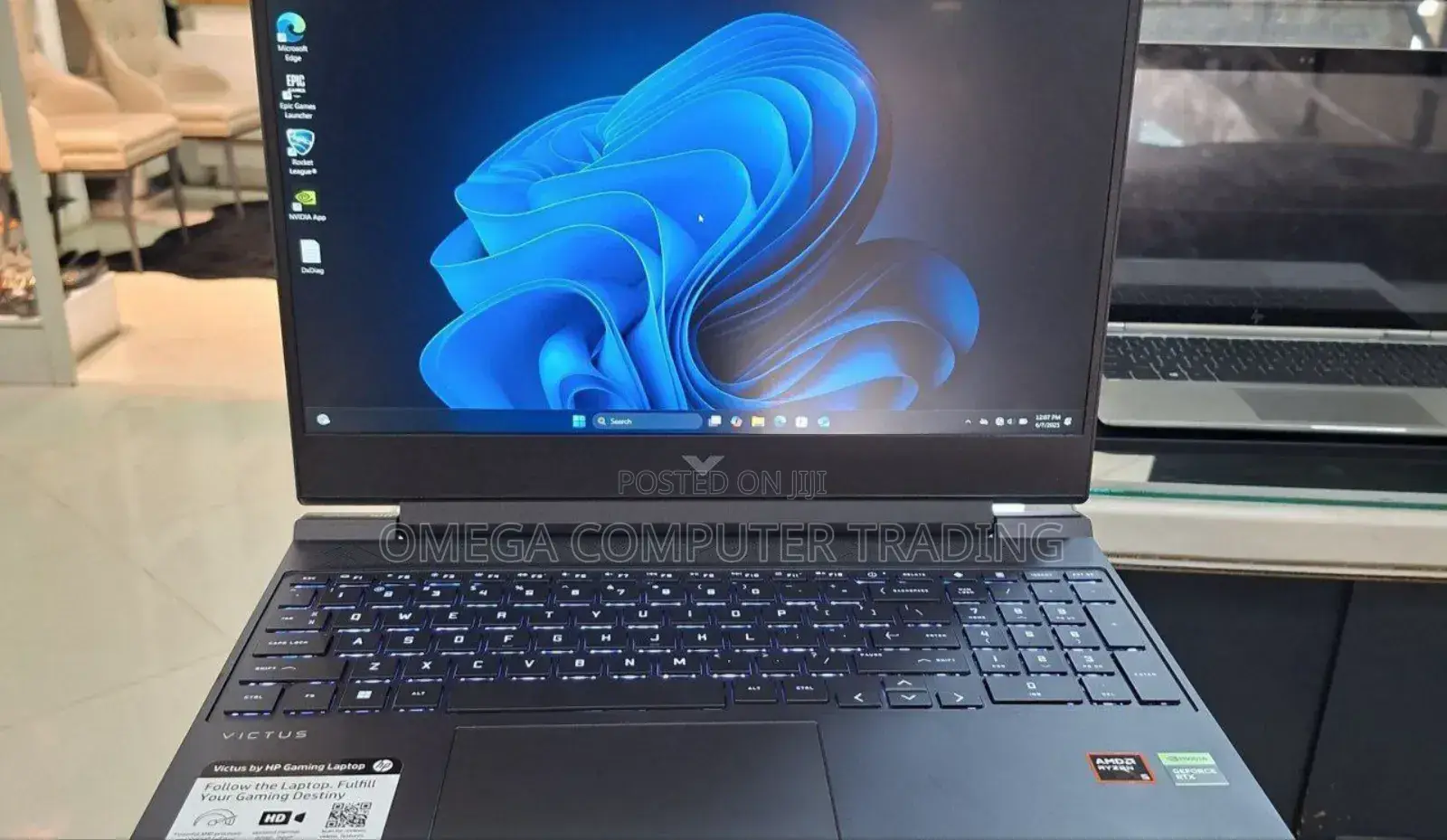 New Laptop HP Victus 16 16GB Intel Core i7 SSD 512GB