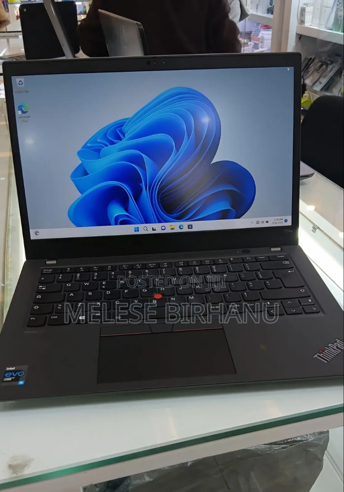 New Laptop Lenovo ThinkPad T14s G4 8GB Intel Core I5 SSD 512GB