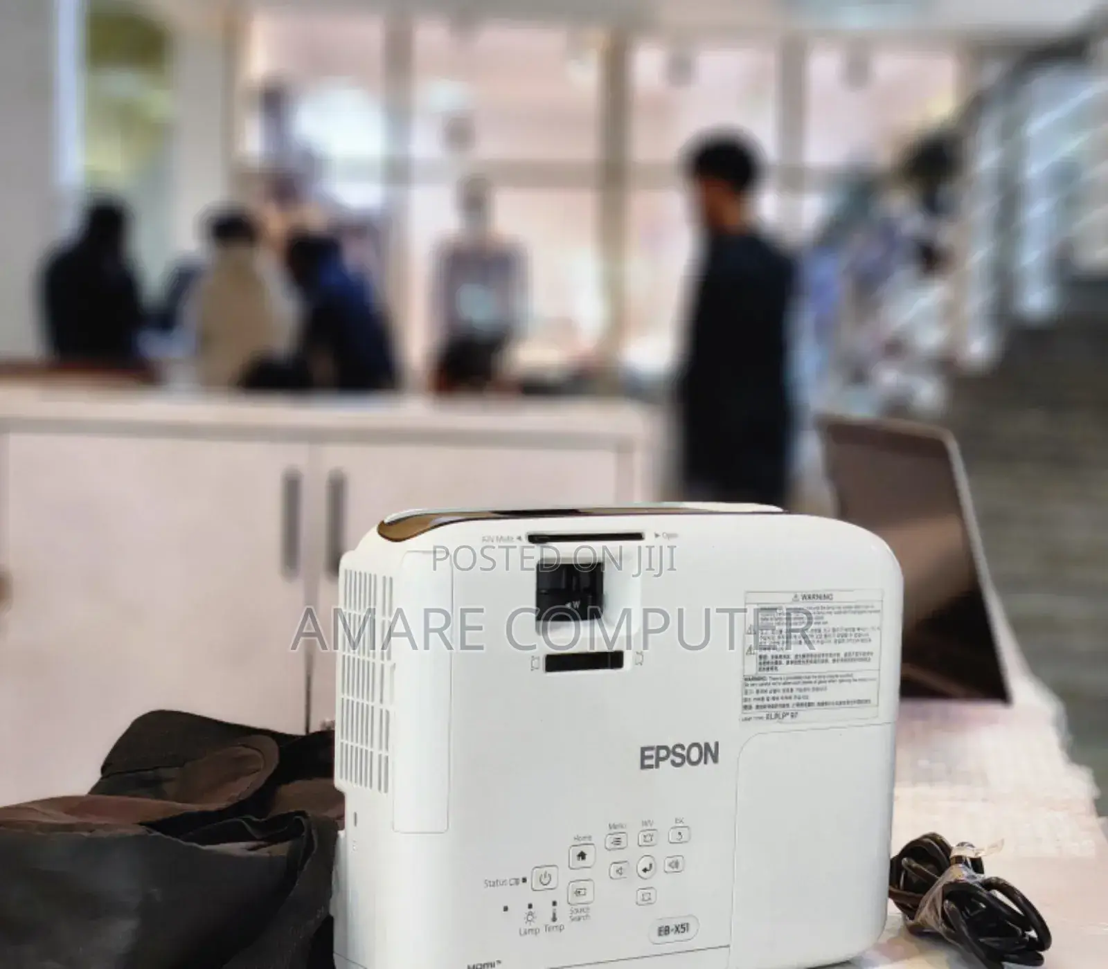 Epson Projector Model: Eb-X51 Has: Bag Remote