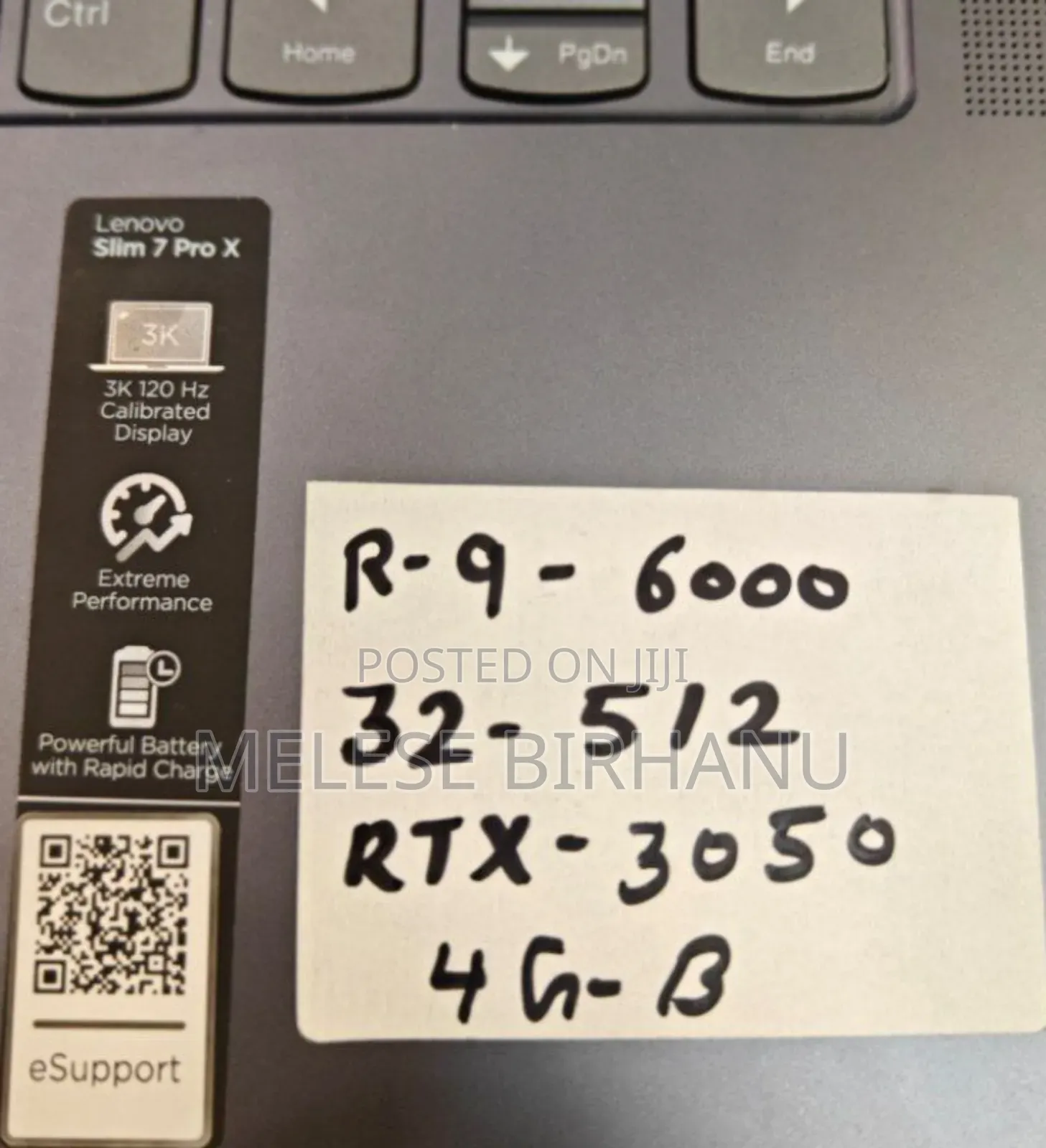 New Laptop Lenovo 16GB Intel Core I7 SSD 512GB