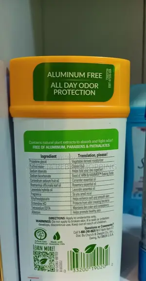 Arm and Hammer Natural Deodorant