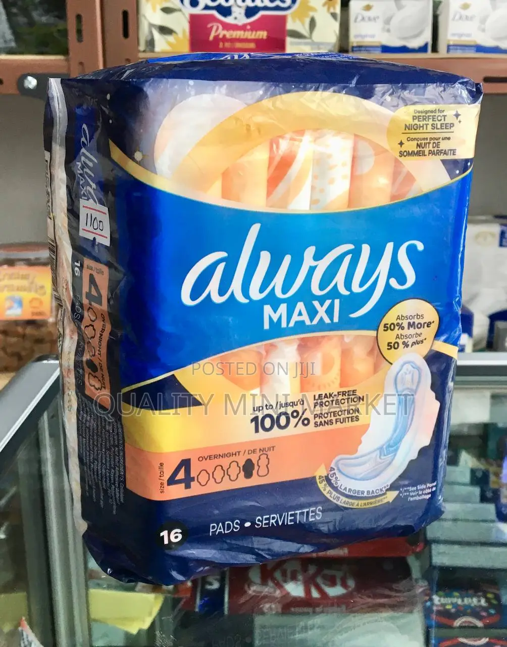 Always Maxi Sanitary Pads | Size Number 4 | 16 Pads