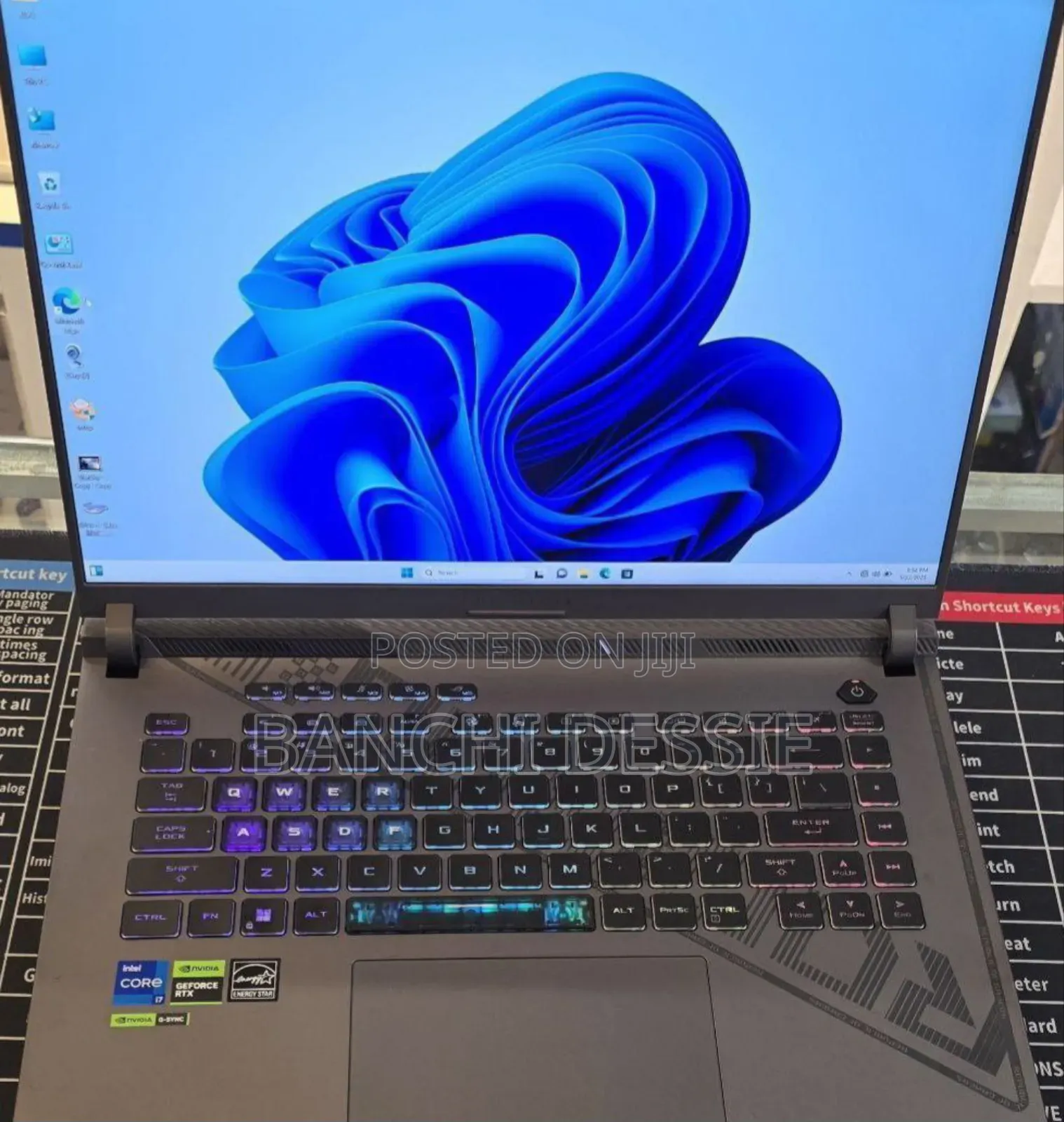 New Laptop Asus ROG Strix G15 16GB Intel Core I7 SSD 1T