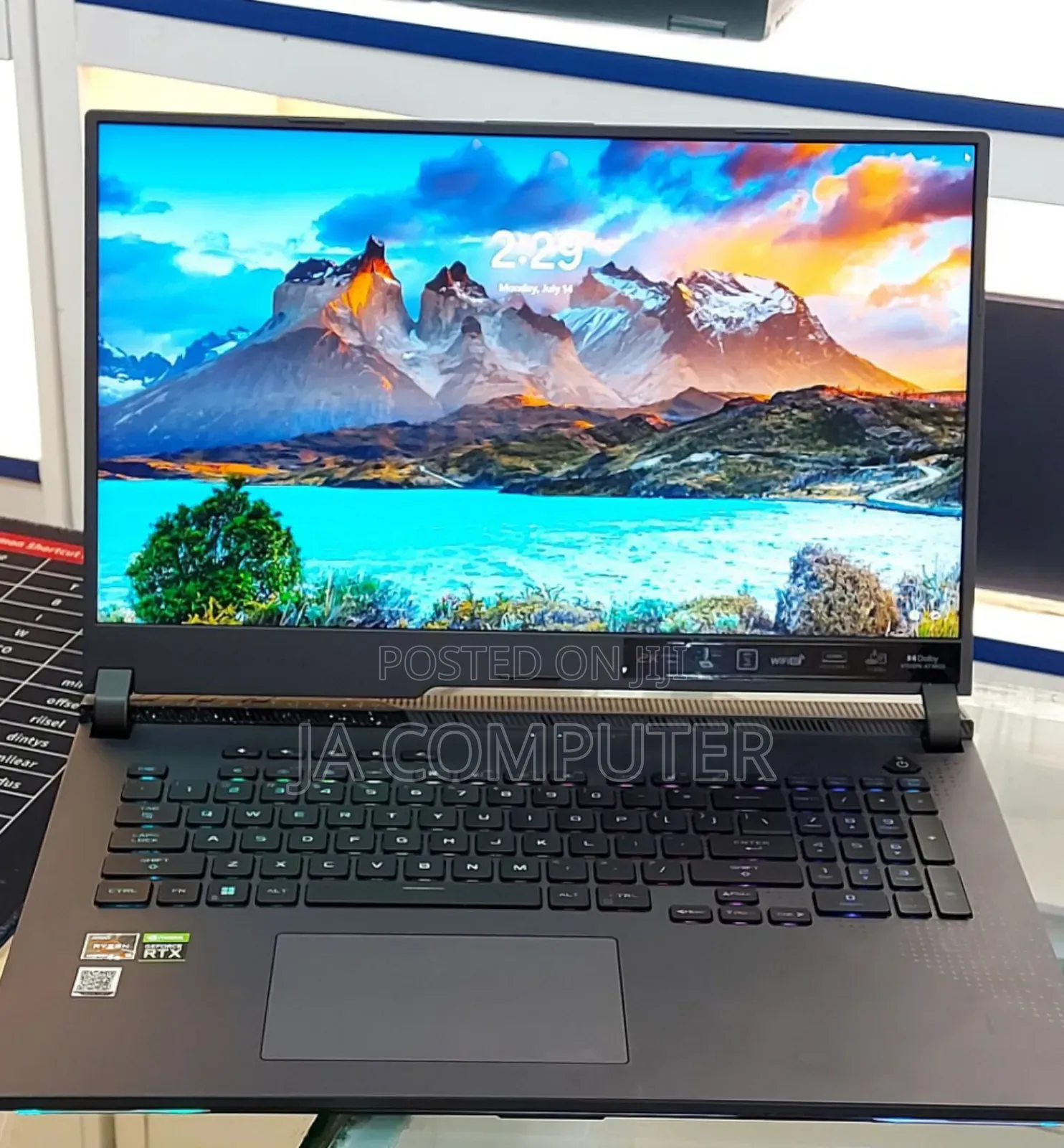 New Laptop Asus ROG Strix G16 G614 16GB AMD Ryzen 9 SSD 512GB