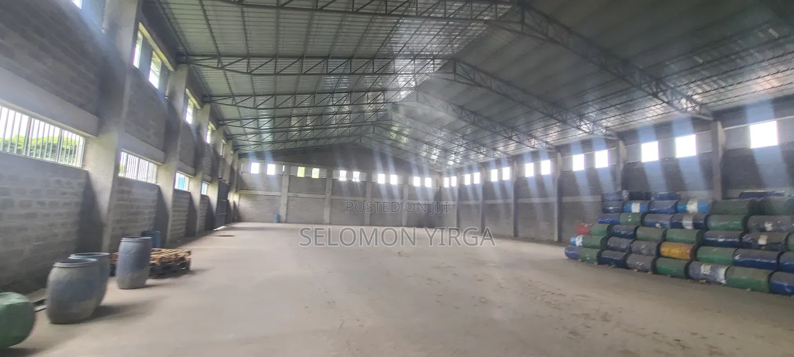 Warehouse for Rent የሚከራይ