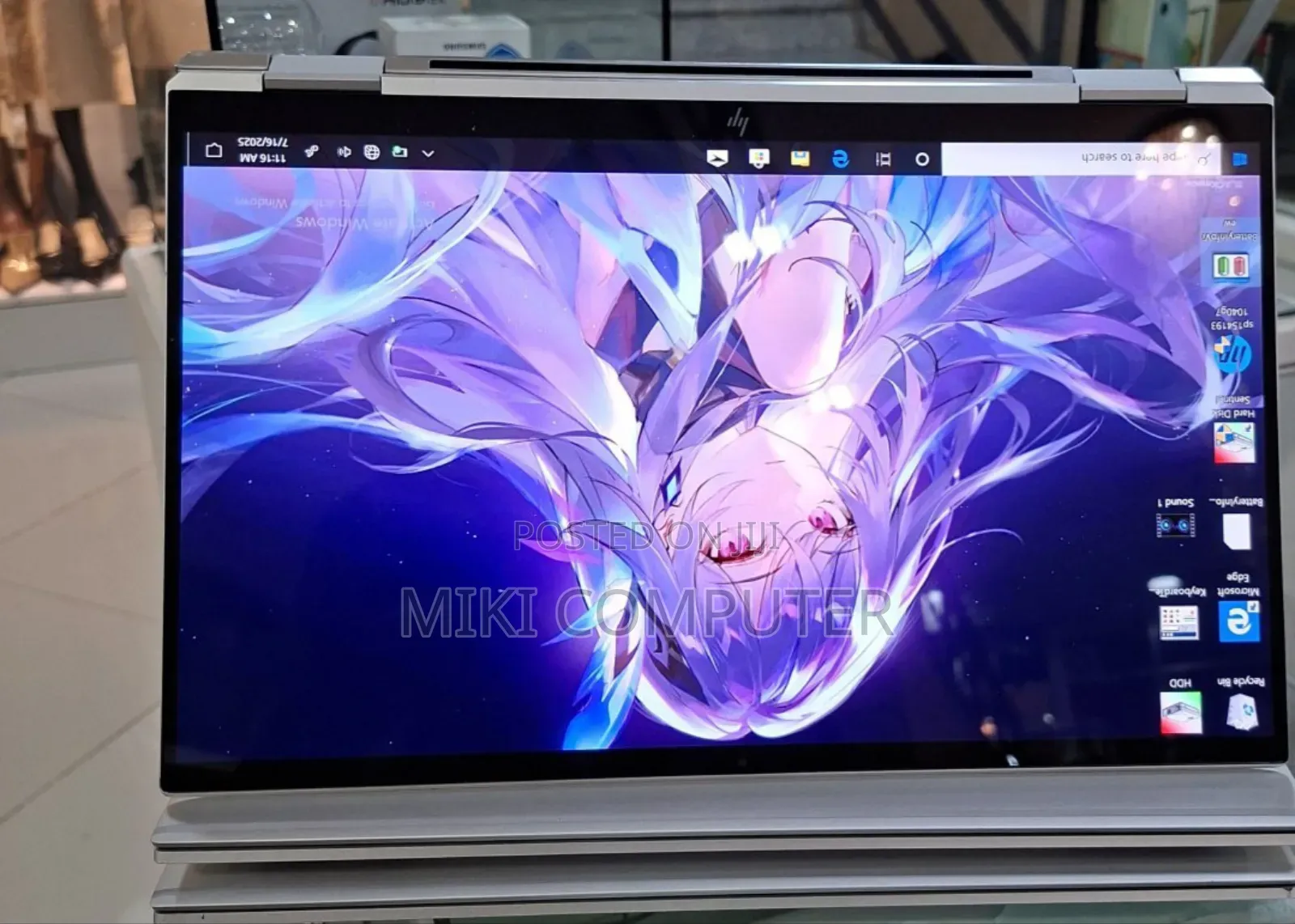 New Laptop HP EliteBook X360 1040 G7 16GB Intel Core I7 SSD 512GB