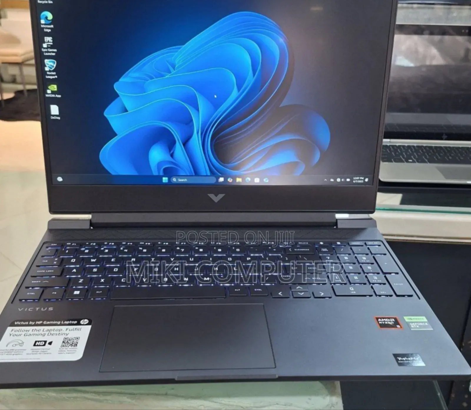 New Laptop HP Victus 15 16GB AMD Ryzen 5 SSD 512GB