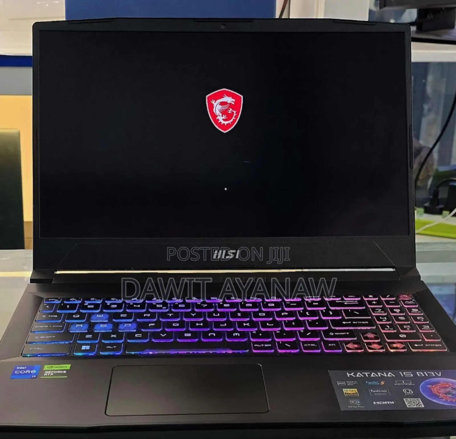 New Laptop MSI Katana 15 16GB Intel Core I7 SSD 512GB