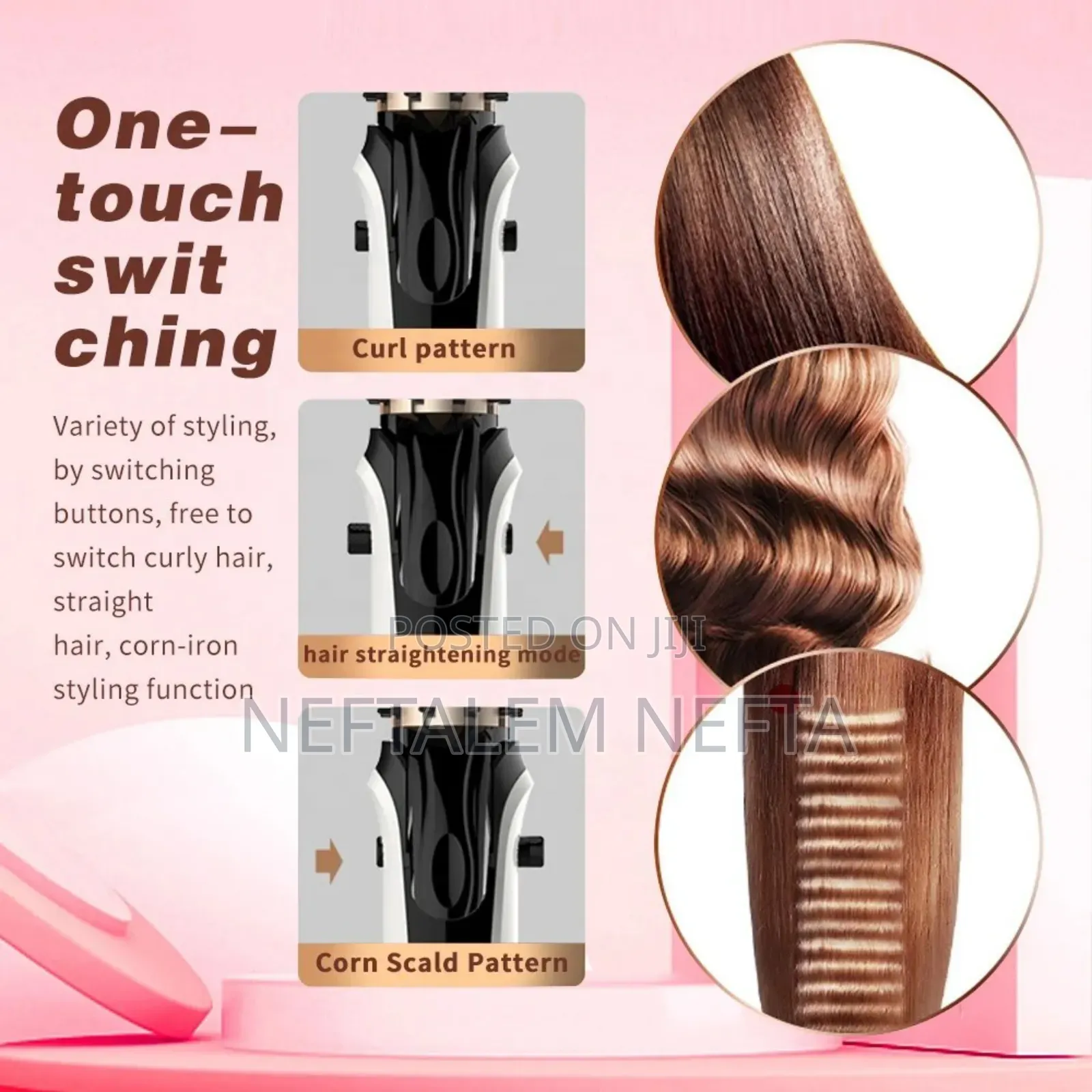 Nova 3 in 1 Hair Straighhtener