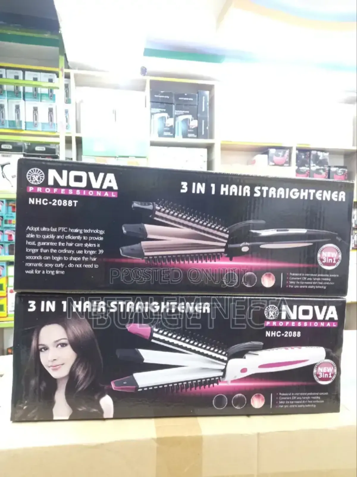 Nova 3 in 1 Hair Straighhtener