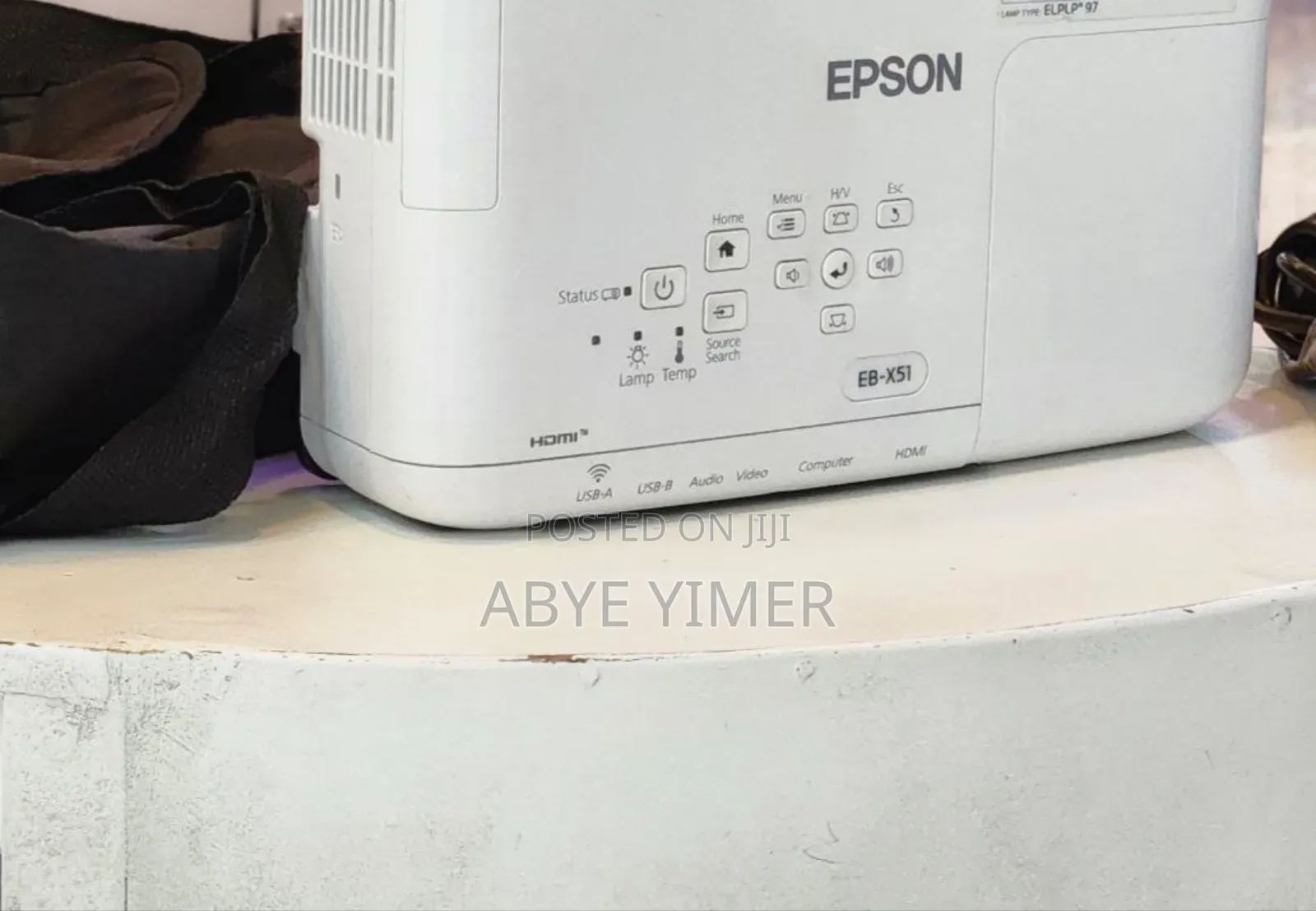 Epson Projector Model: Eb-X51 Has: Bag Remote