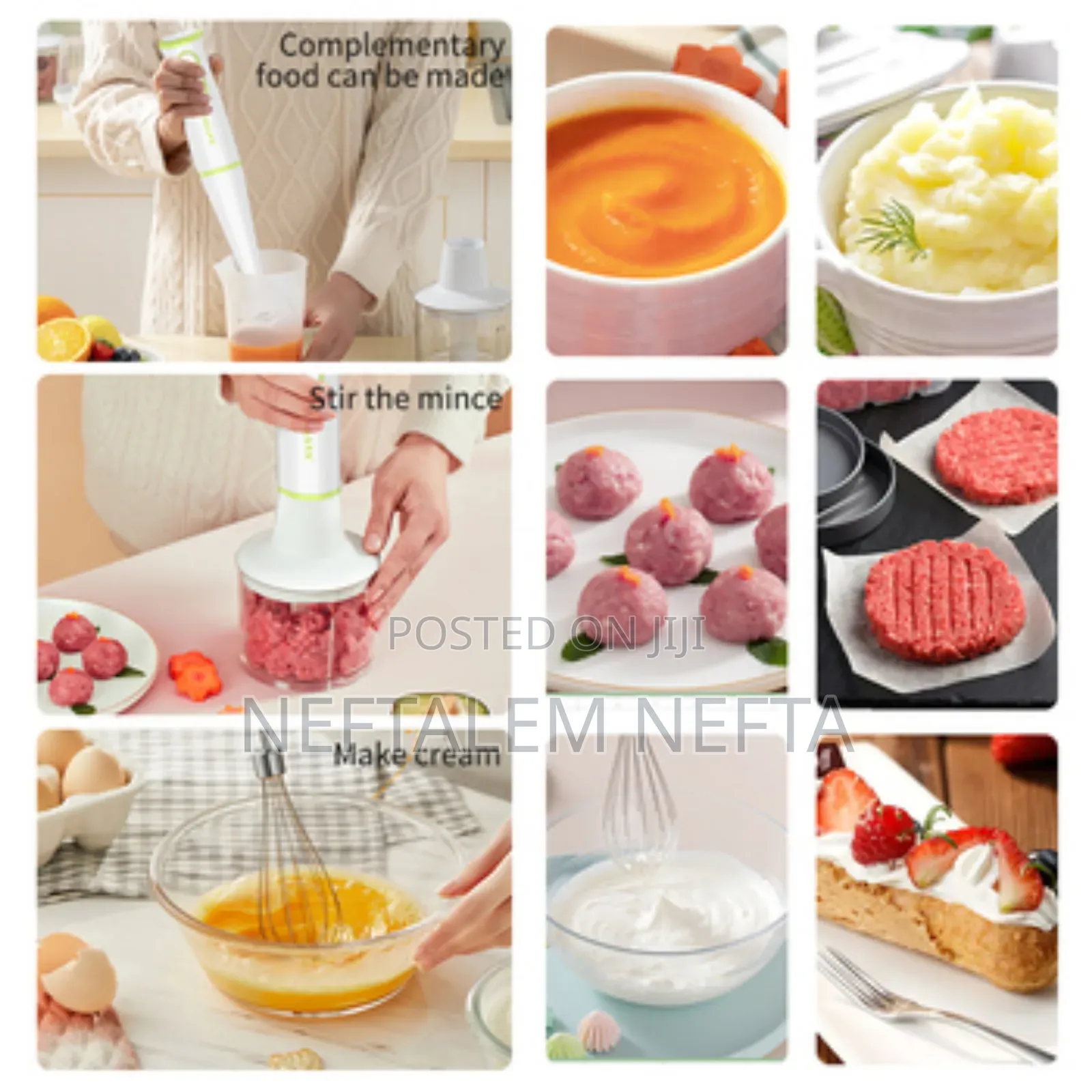 Sokany 4 in 1 Hand Blender