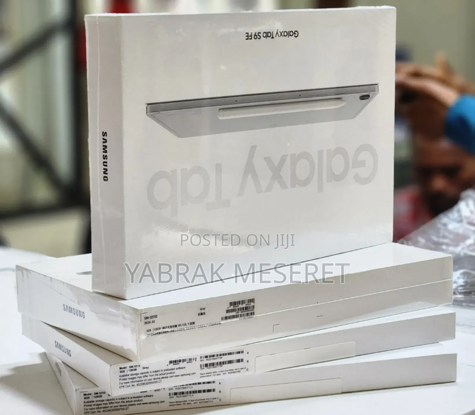 New Samsung Galaxy Tab S9 FE 128 GB Black