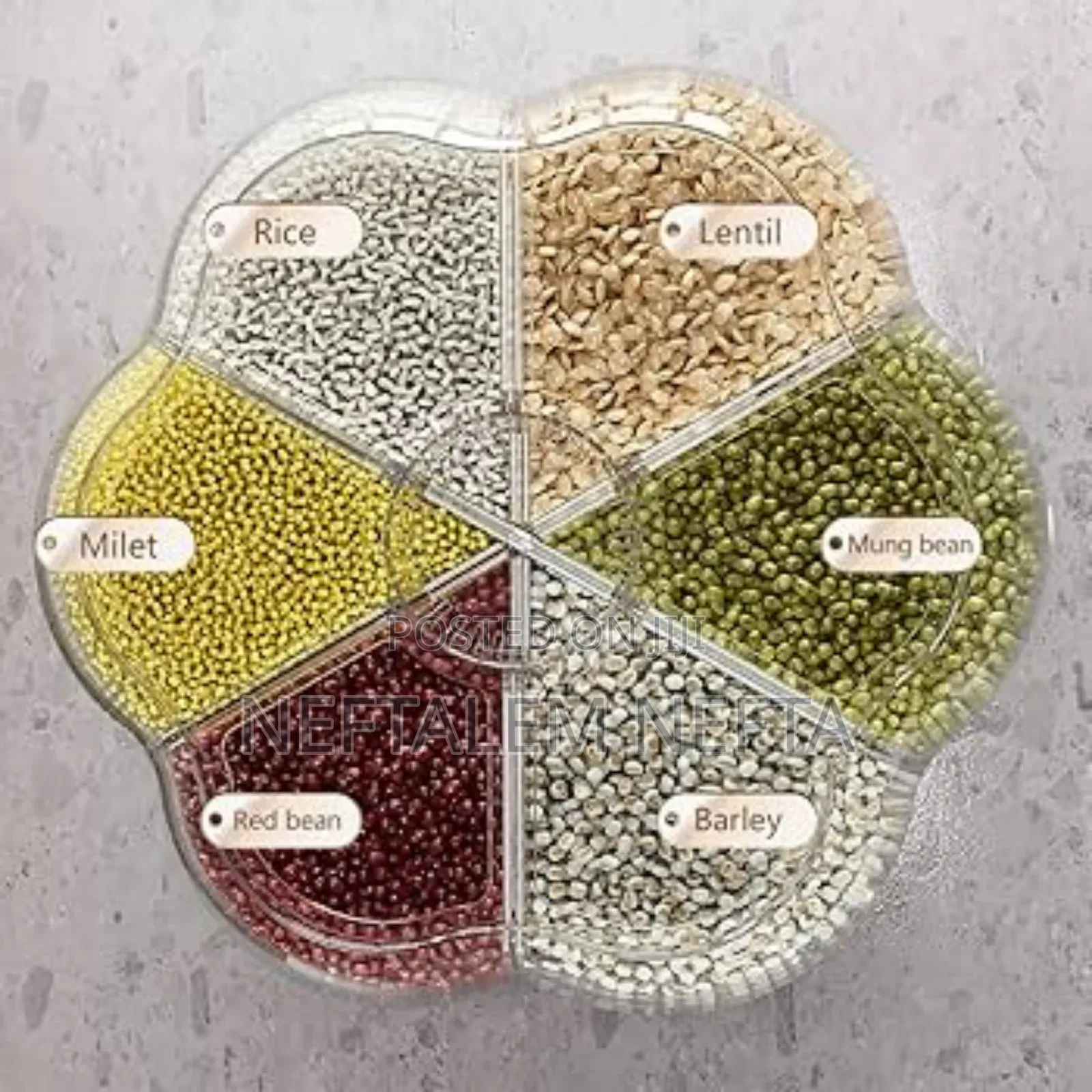 360° Rotating Grain Storage