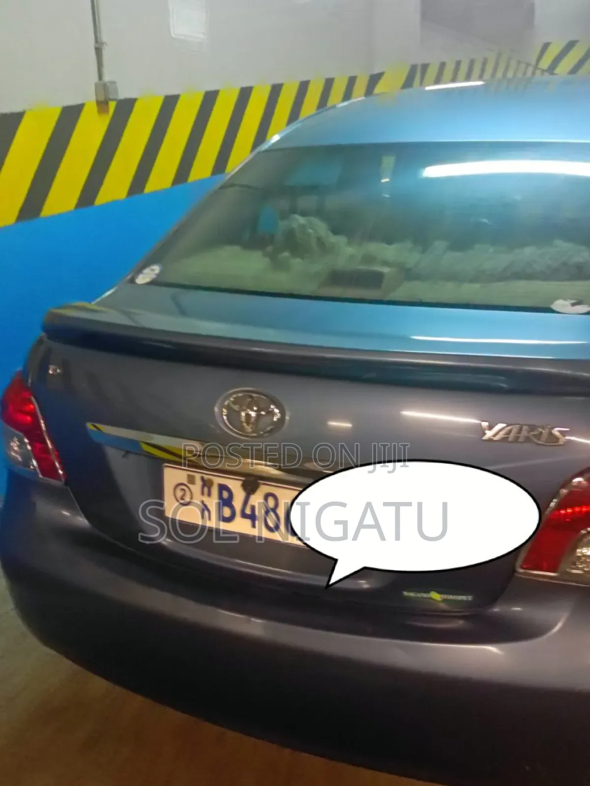 Toyota Yaris 1.0 VVT-i 2008 Blue