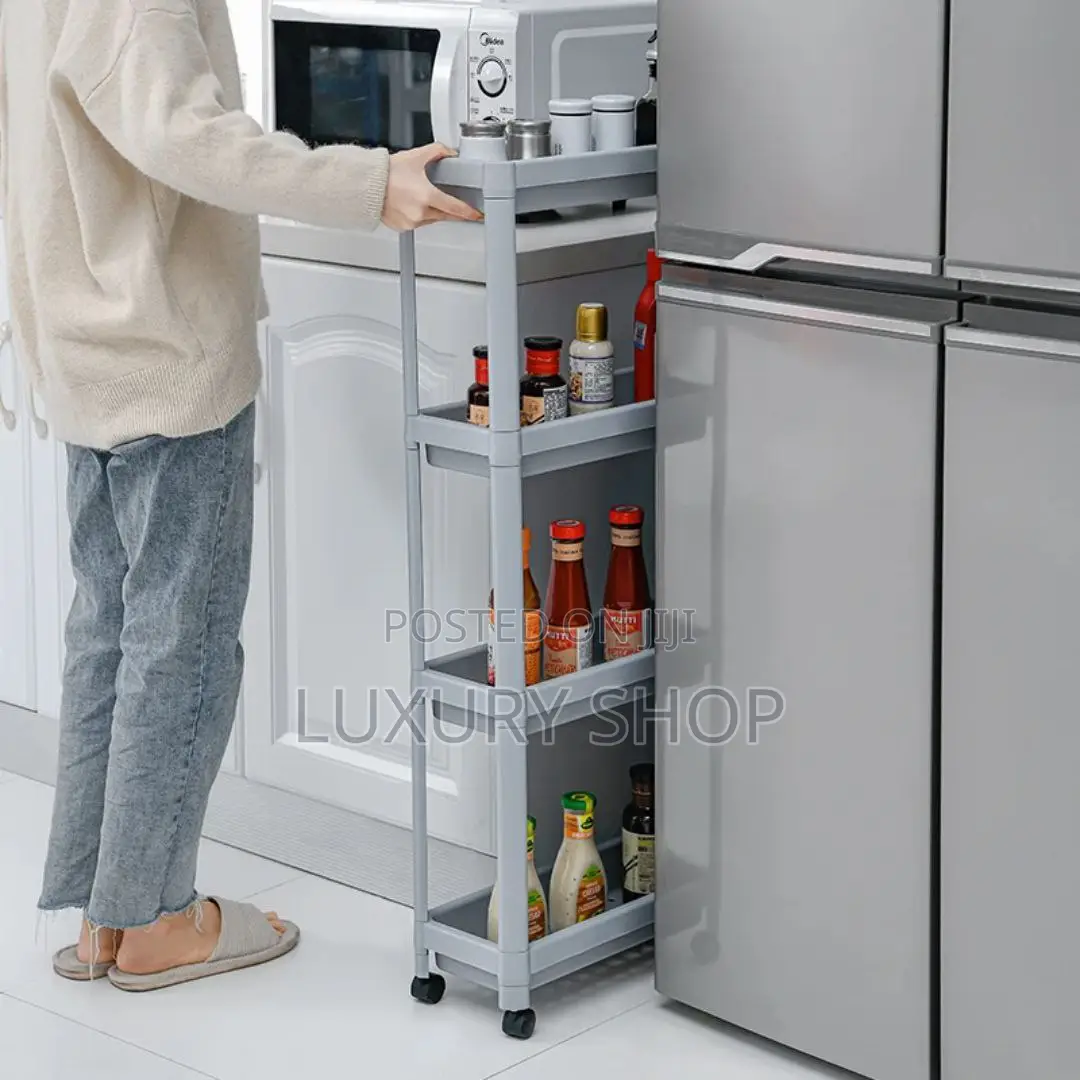 4 Layer Mobeable Storage Rack