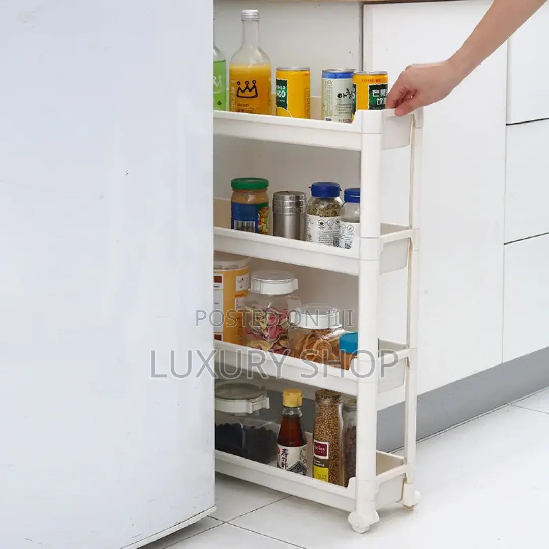4 Layer Mobeable Storage Rack