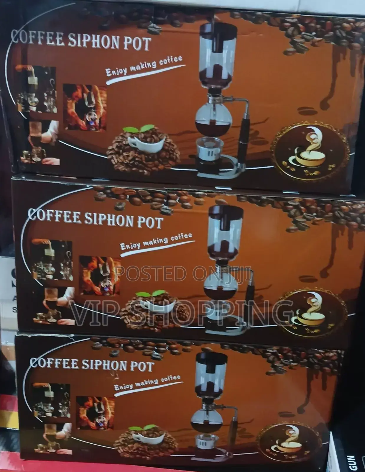 Siphon Coffee Maker Manual ዘመናዊ ቡና ማፍያ