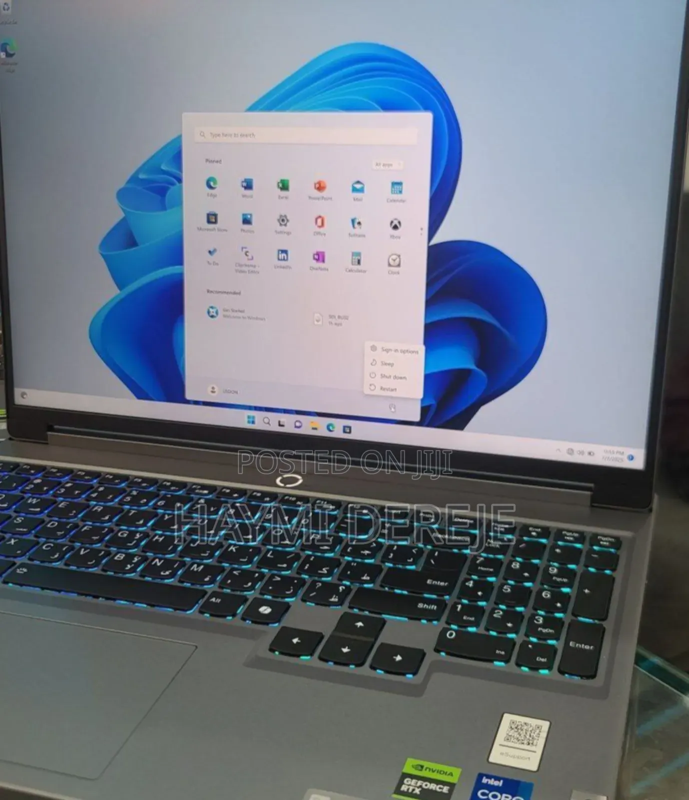 New Laptop Lenovo Legion 5 16GB Intel Core I7 SSD 1T