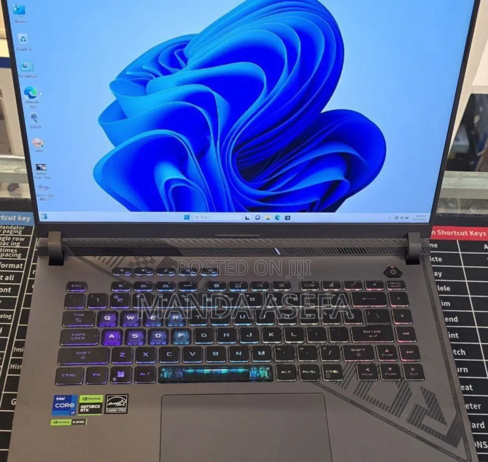 New Laptop Asus ROG Strix G16 G614 16GB Intel Core I7 SSD 1T
