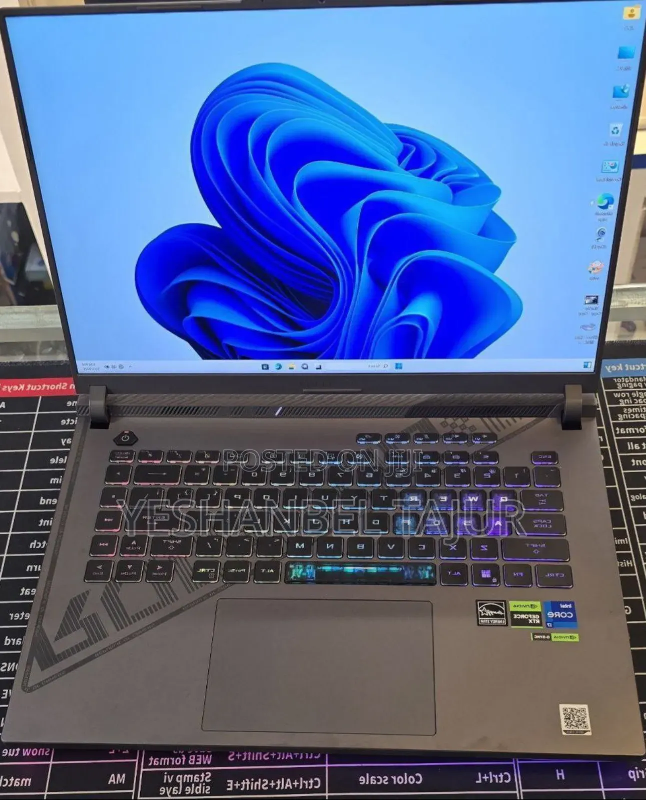 New Laptop Asus ROG Strix G15 16GB Intel Core I7 SSD 2T