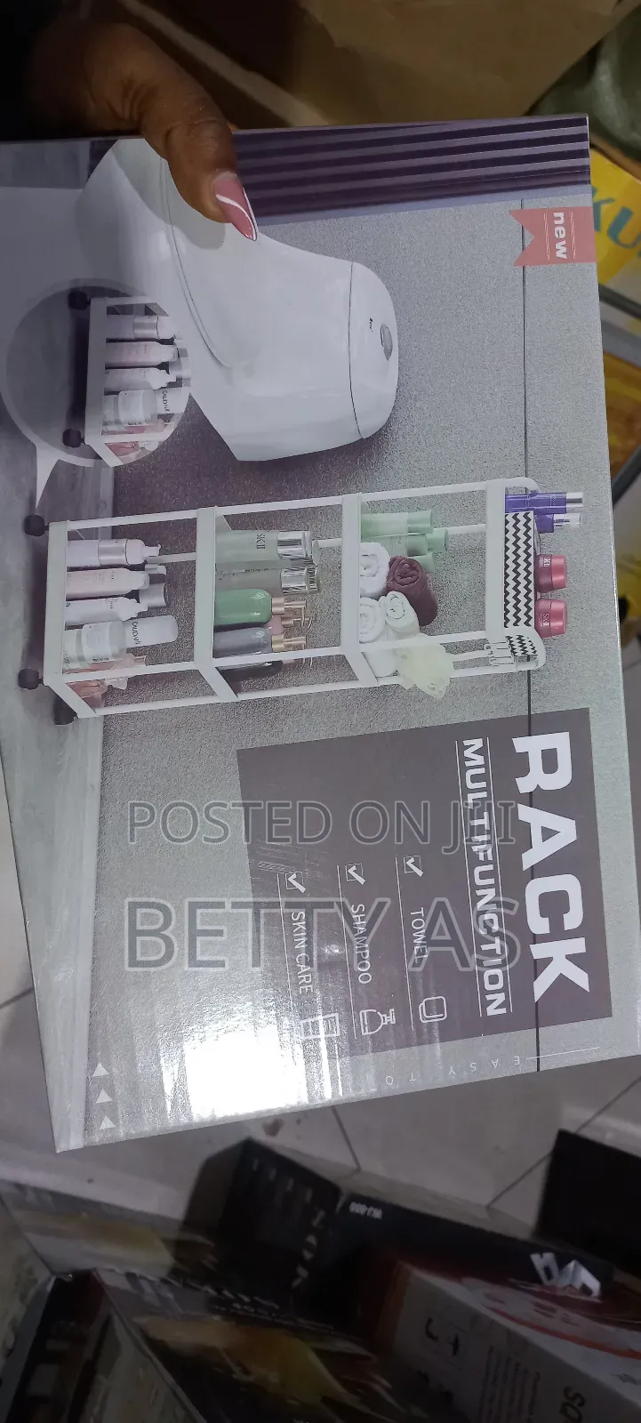 4-Layer Movable Kitchen Storage Rack/Shelf