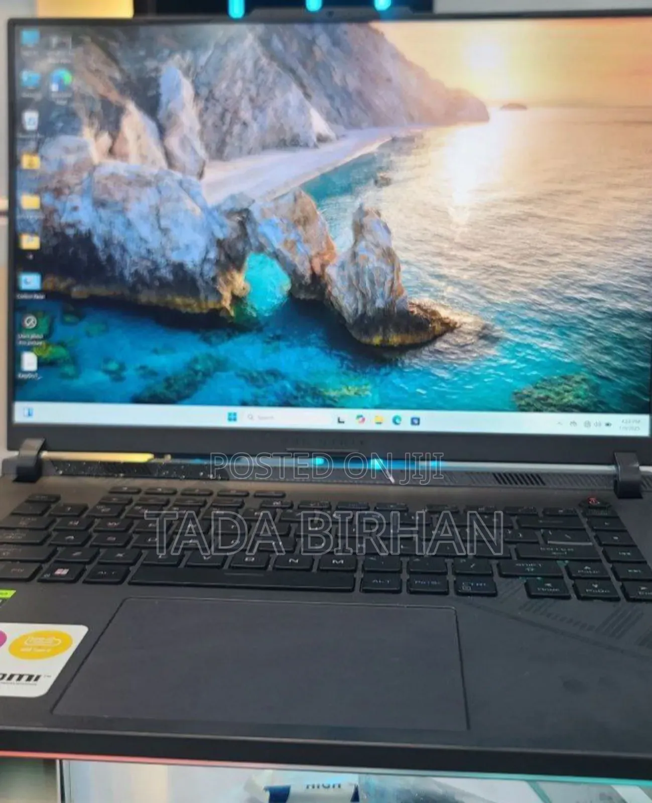 New Laptop Asus ROG Strix G15 16GB Intel Core I7 SSD 1T