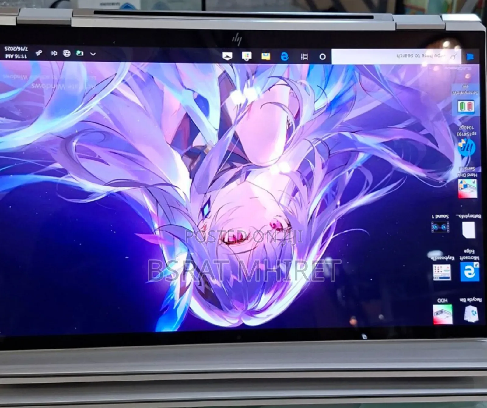 New Laptop HP Spectre 16GB Intel Core I7 SSD 512GB